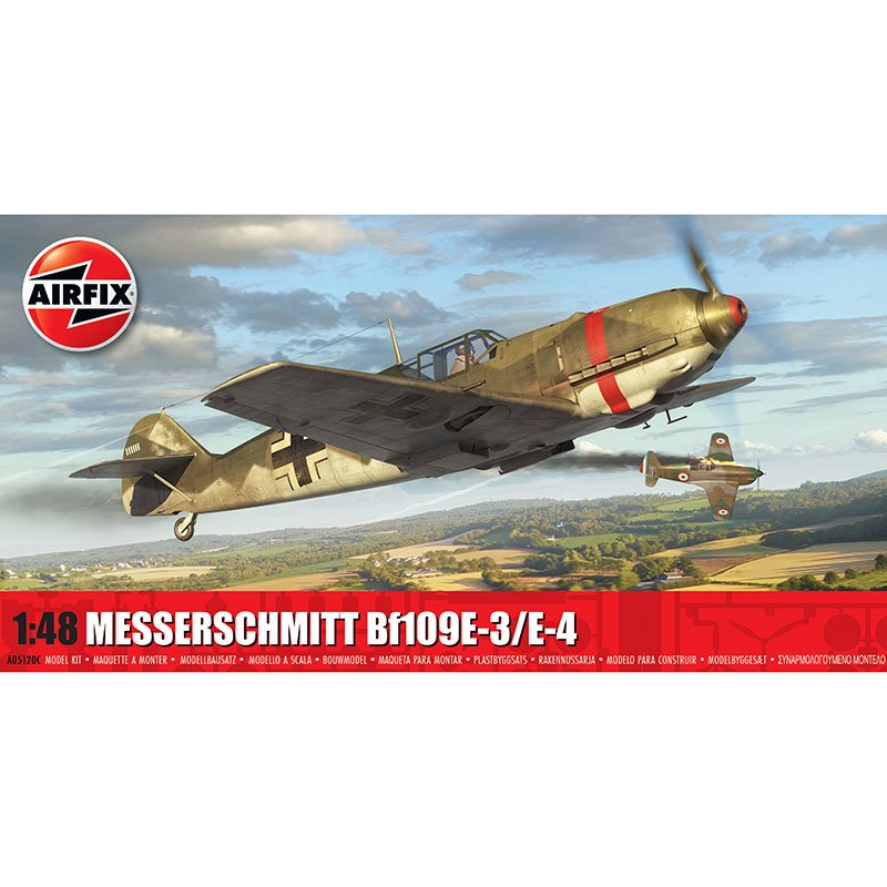 Airfix Messerschmitt BF109E3 1/48 A05120C