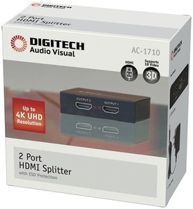 AC1710 HDMI 2way splitter w/4K