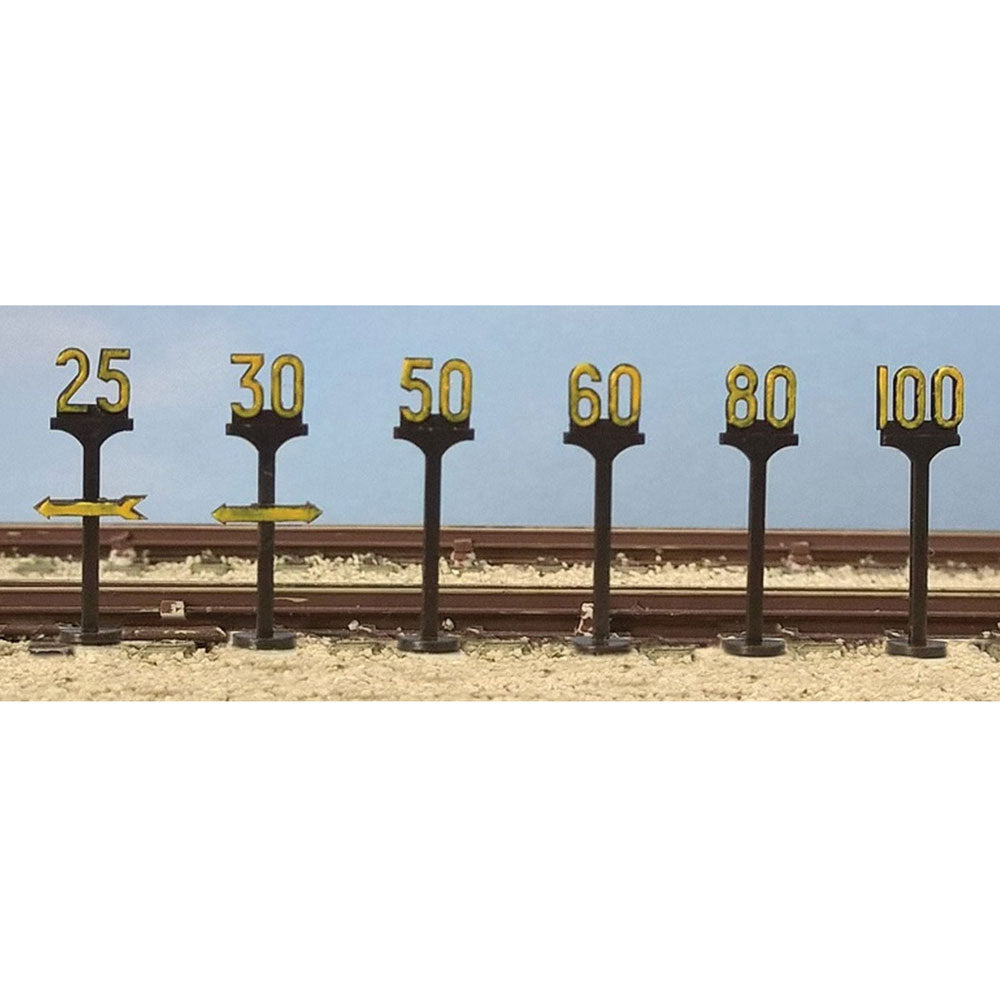 Modelscene BR Speed Restriction Signs 5050