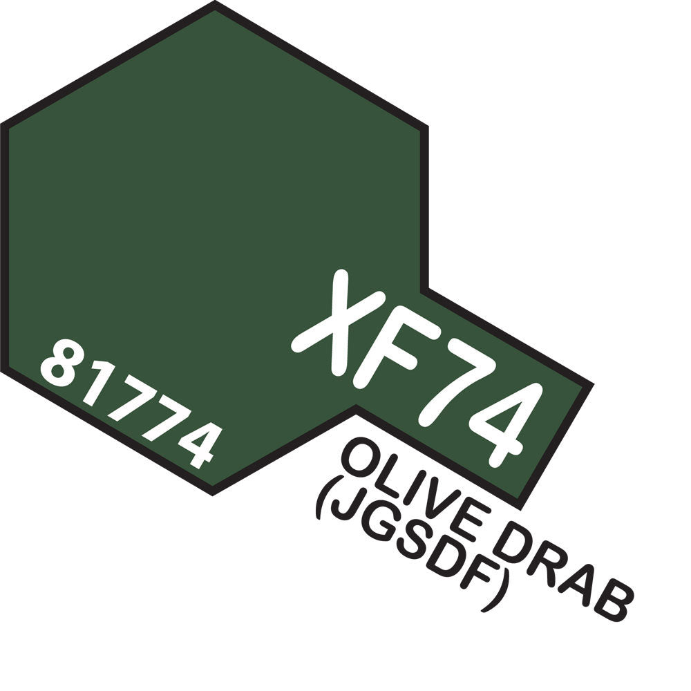 TAMIYA MINI XF-74 OD (JGSDF)