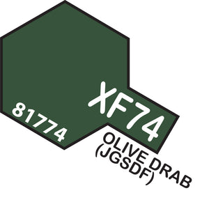 TAMIYA MINI XF-74 OD (JGSDF)