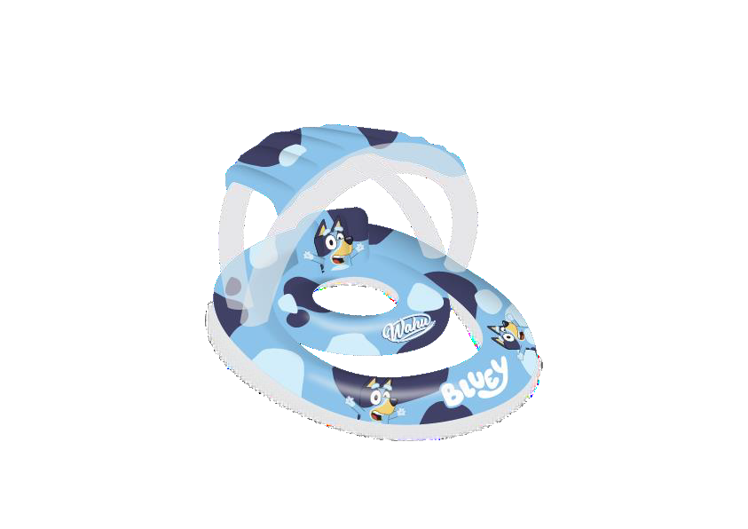 BLUEY SWIM RING & CANOPY 6-24months 15KG 914489.006