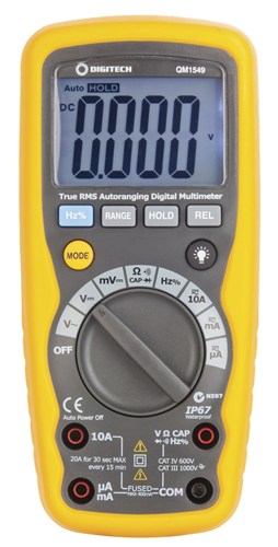 QM1549 Cat IV Autoranging Multimeter