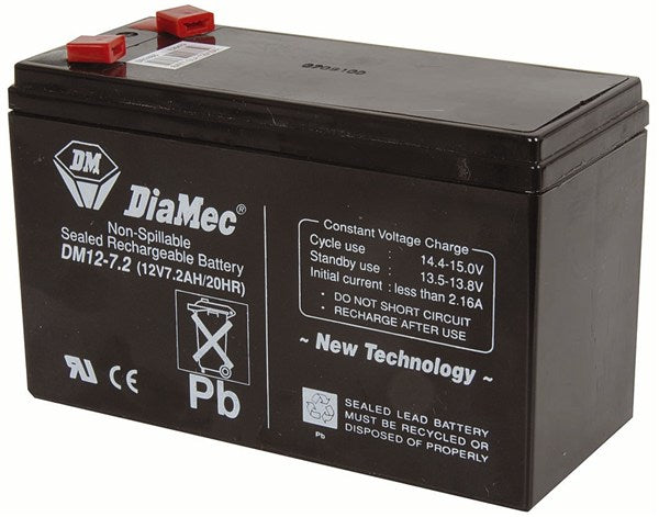 12V 7.2A SLA Battery