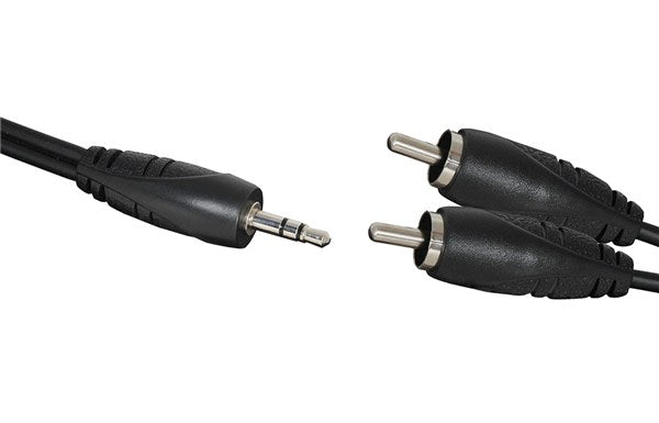 Audio Lead 3.5mm Stero Plug to 2xRCA Plugs