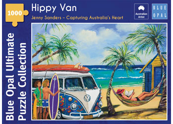 Jenny Sanders Hippy Van 1000 piece Jigsaw