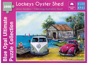 Jenny Sanders Lockeys Oyster Shed 1000 piece Jigsaw