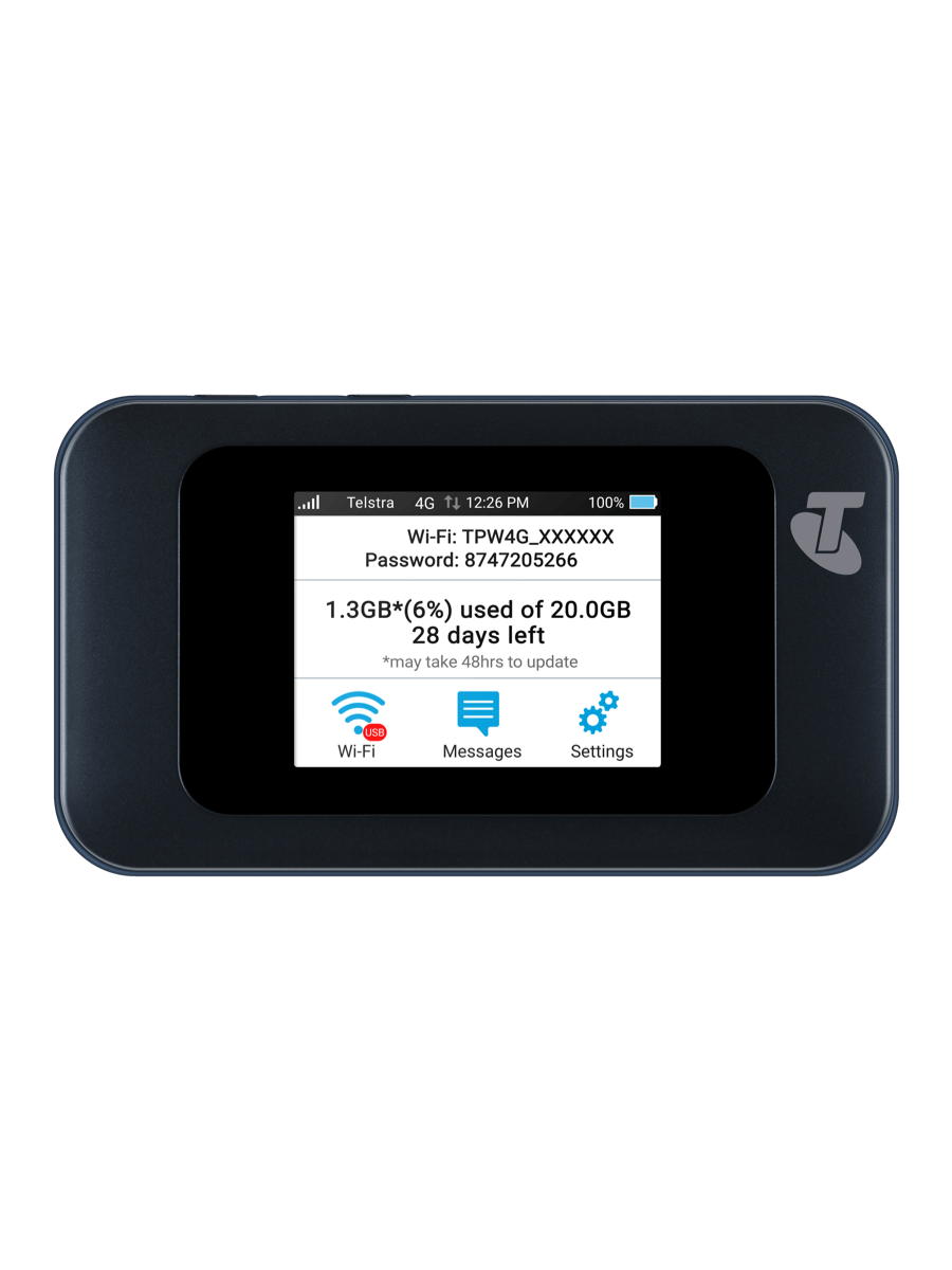 Telstra Pre-Paid 4GX Wi-Fi Hotspot